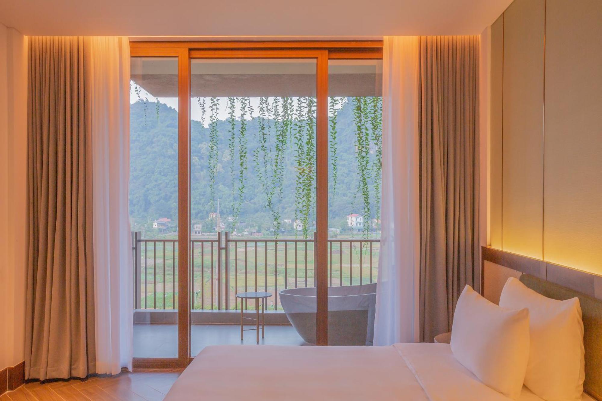 Hotel Mandala Retreats Kim Boi Hòa Bình Esterno foto