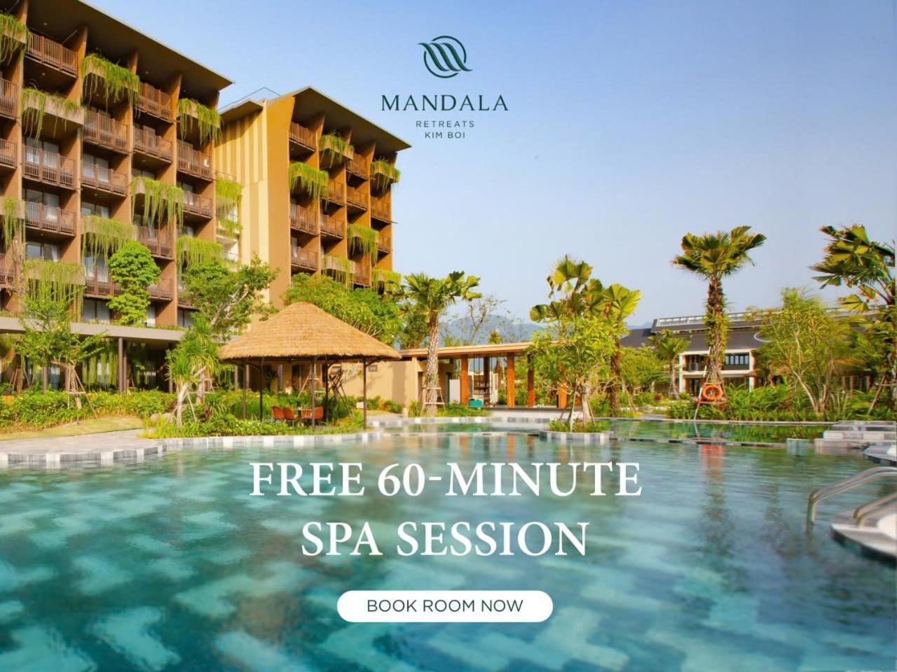 Hotel Mandala Retreats Kim Boi Hòa Bình Esterno foto